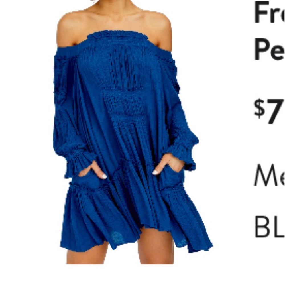 FREE PEOPLE ENLESS SUMMER SEE YA THERE DRESS